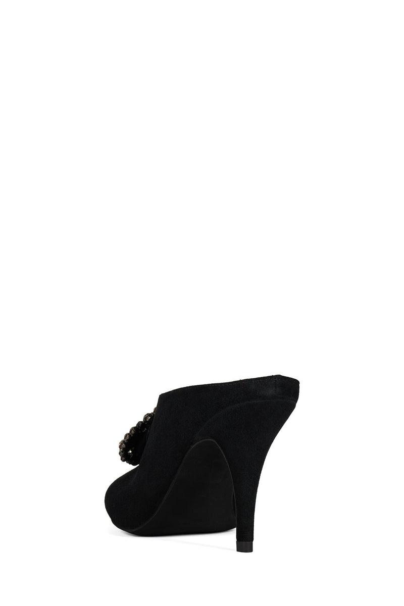 CORONATE BLACK SUEDE
