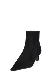 No-Time Black Suede