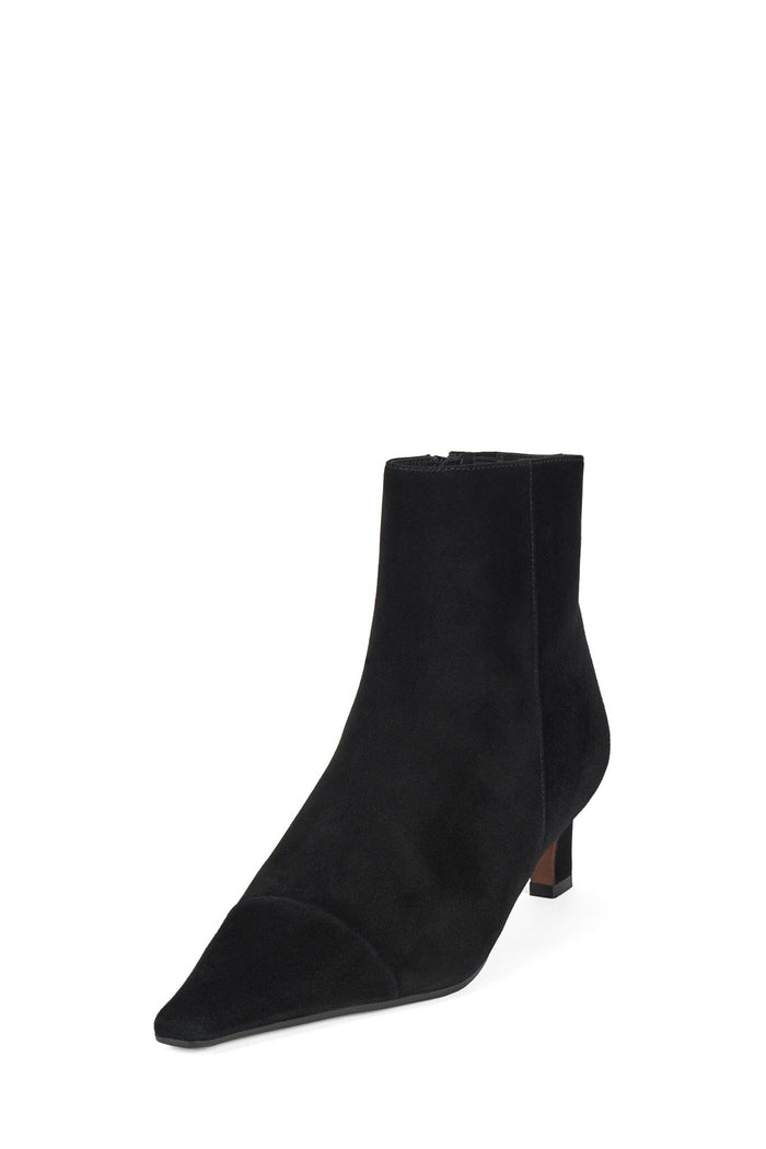 No-Time Black Suede