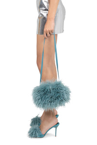 SHOPAHOLIC TEAL SATIN COMBO