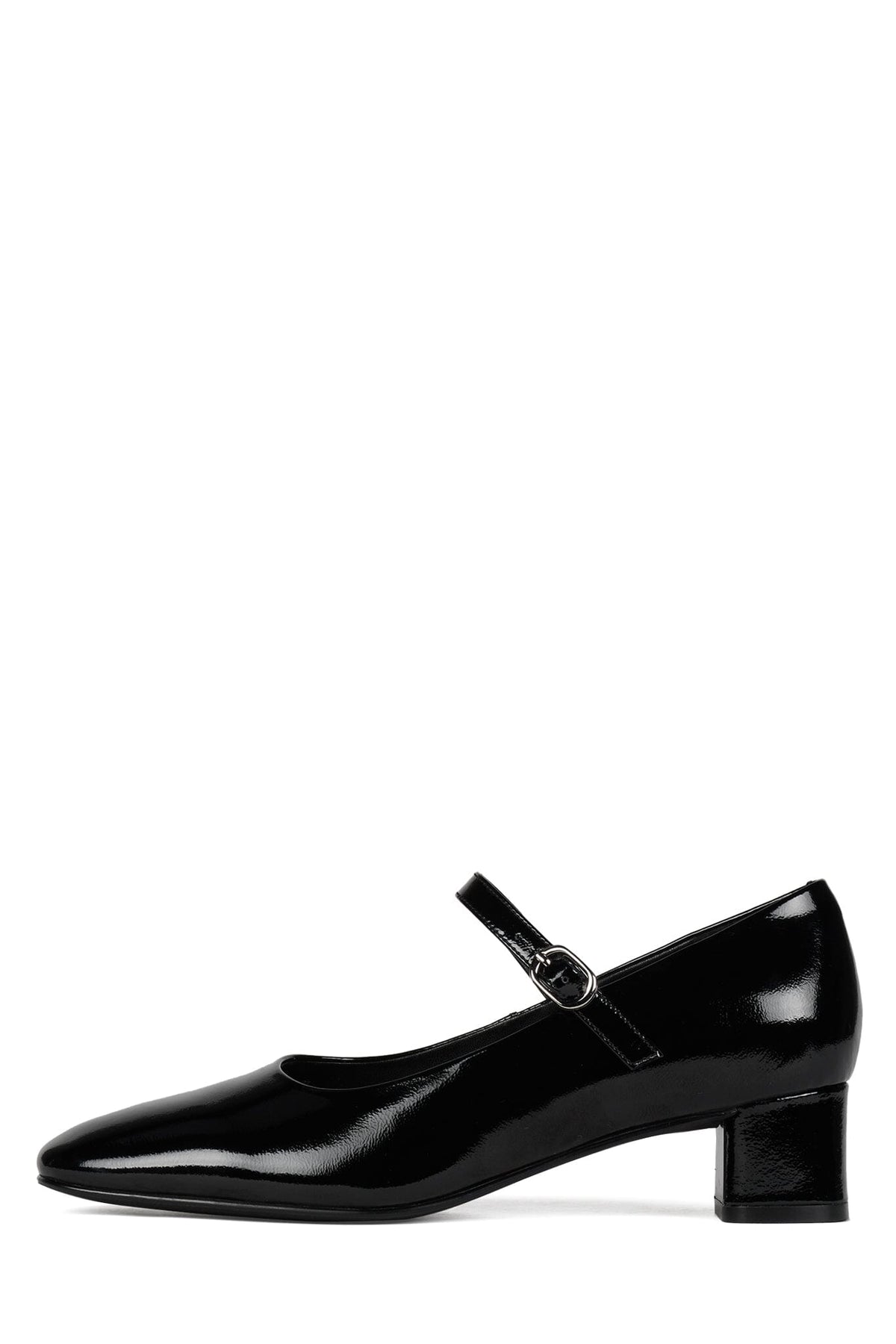 TOP-CLASS BLACK CRINKLE PATENT