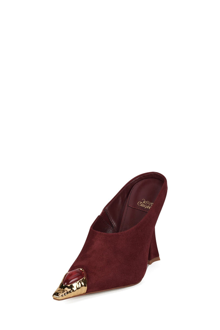 NAIAD RED GOLD SUEDE