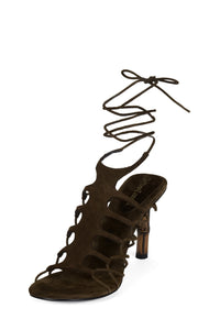 SCINTILLA BROWN SUEDE