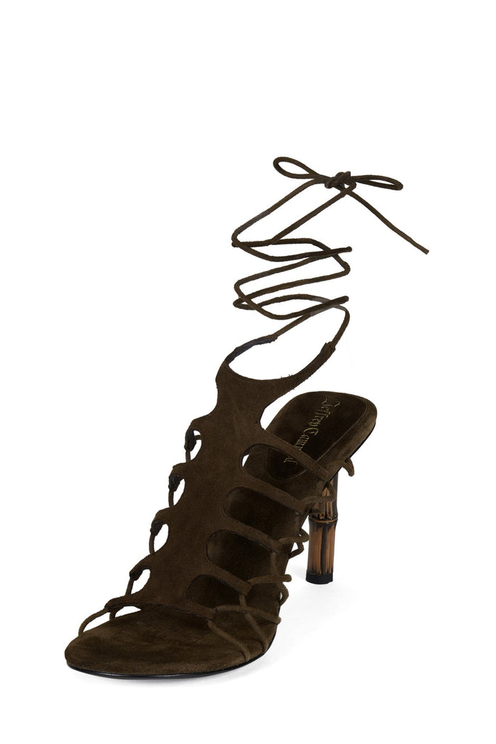 SCINTILLA BROWN SUEDE