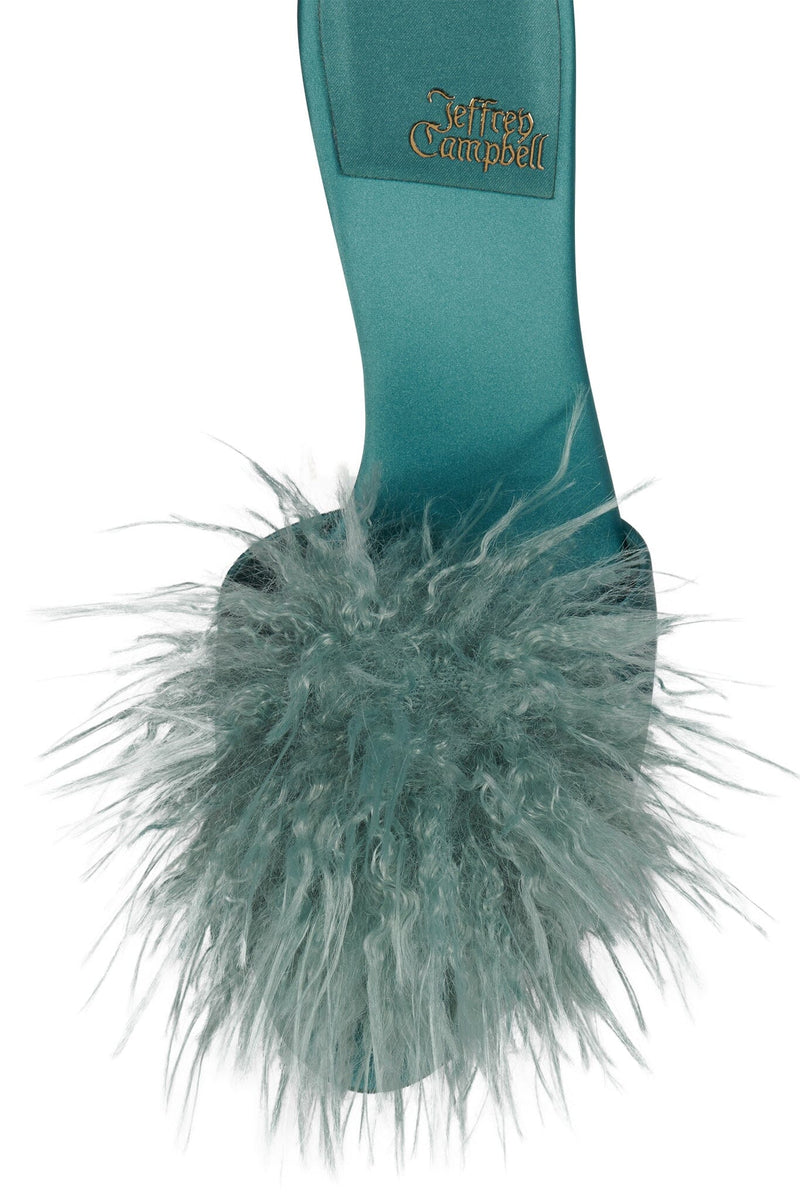 SHOPAHOLIC TEAL SATIN COMBO