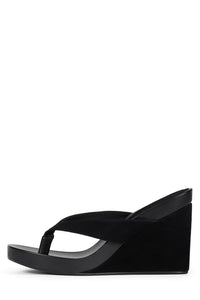 LIEZEL BLACK SUEDE