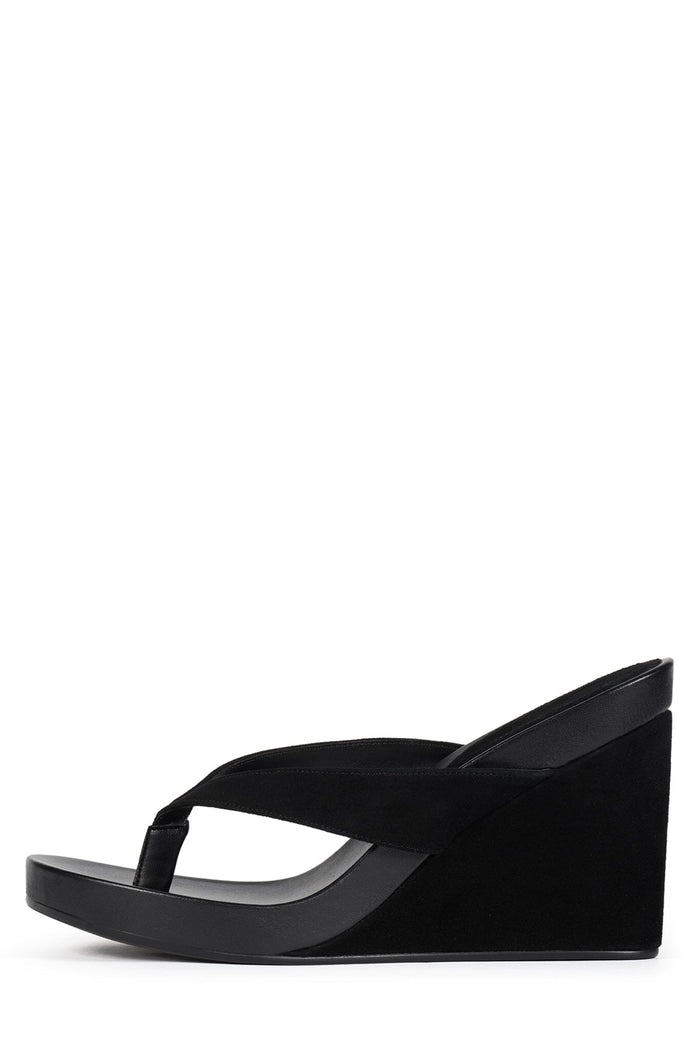 LIEZEL BLACK SUEDE