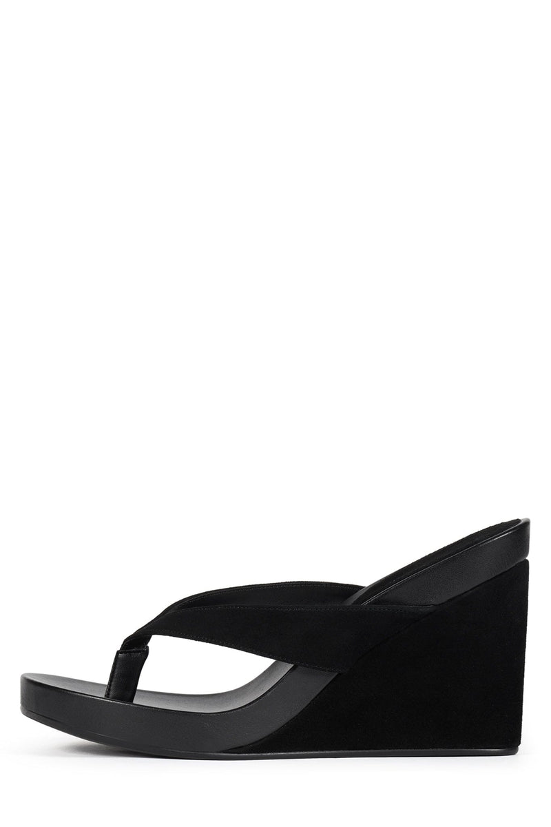 LIEZEL BLACK SUEDE
