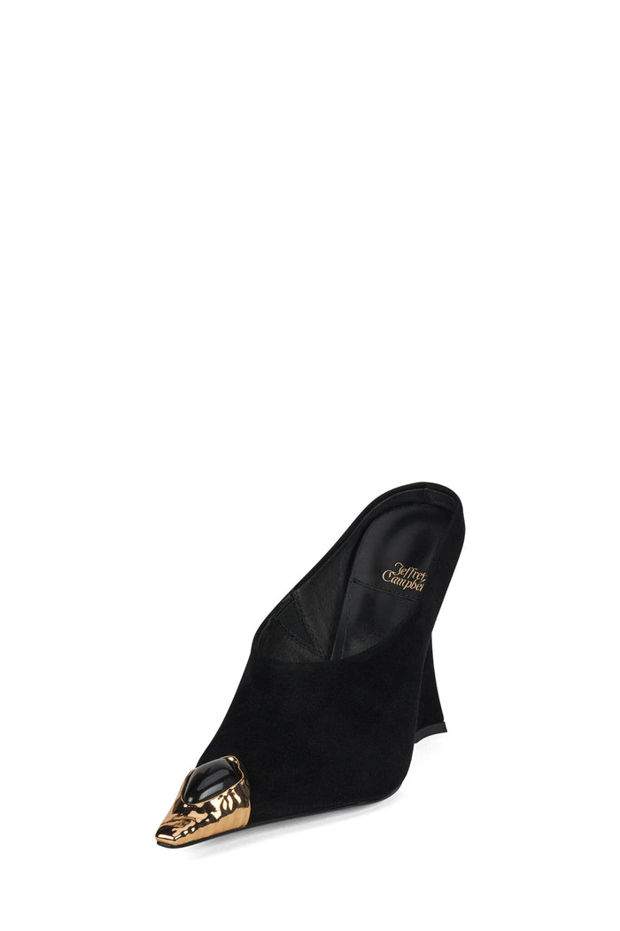 NAIAD BLACK GOLD SUEDE