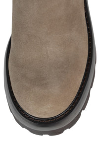 SUBURBIA TAUPE SUEDE