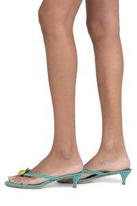 PINACOLADA GREEN GINGHAM