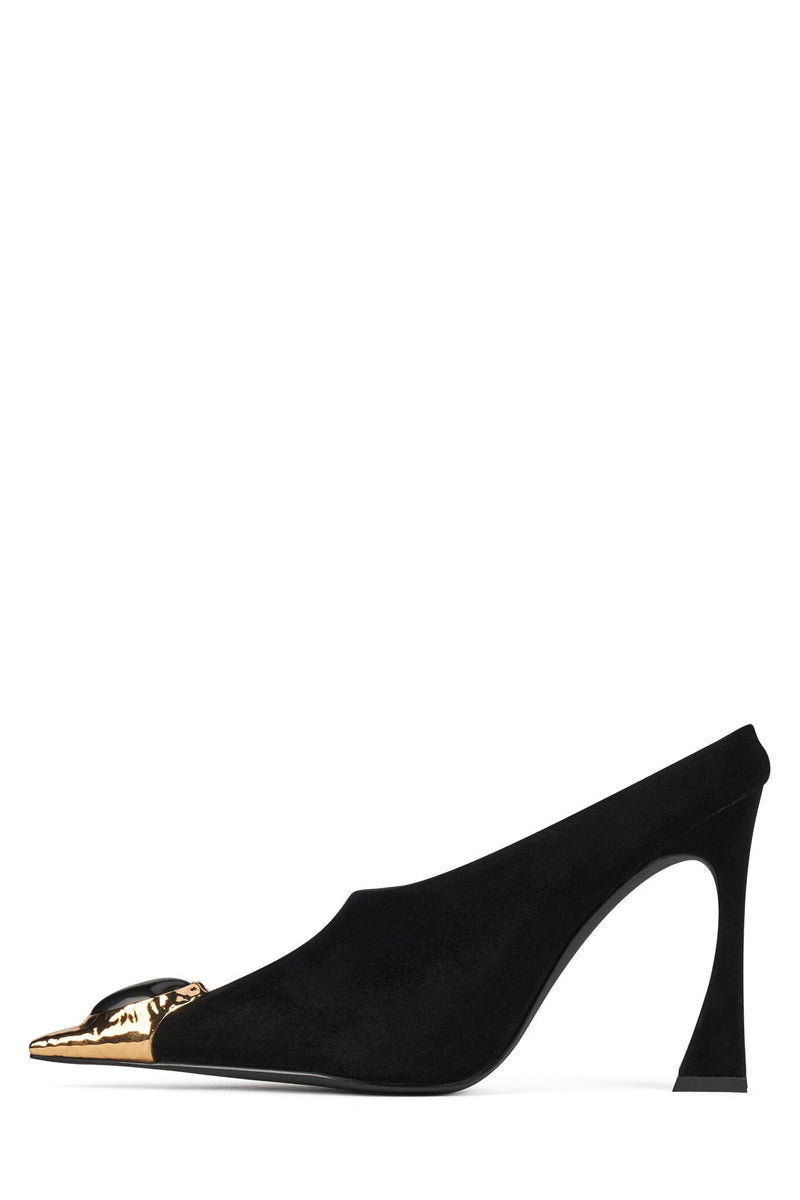 NAIAD BLACK GOLD SUEDE