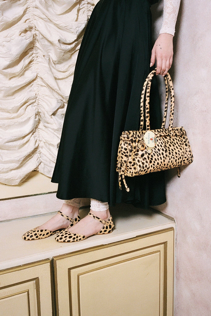 KEONI-F BEIGE TAN LEOPARD