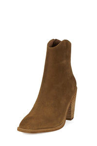 Horseshoe Camel Suede