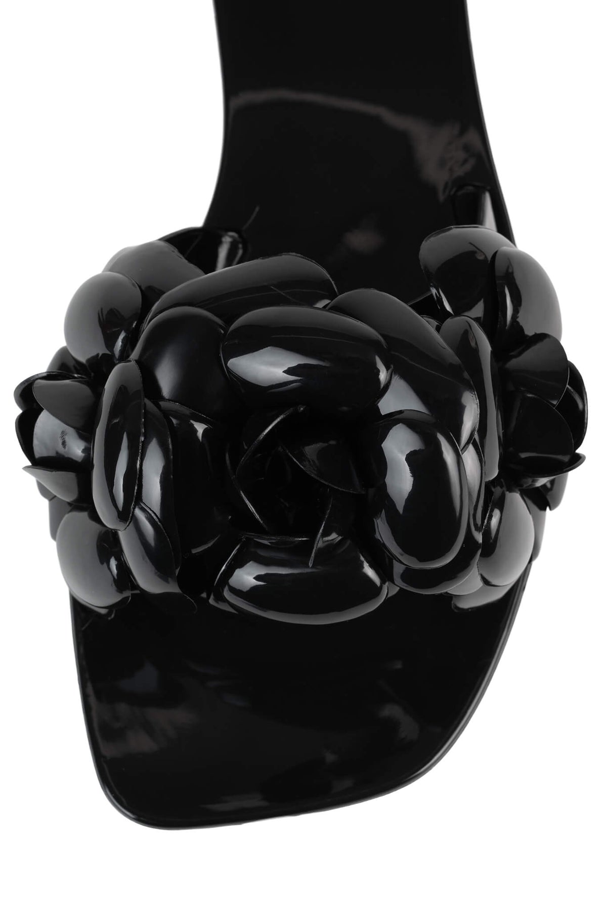 FLORALEE BLACK SHINY